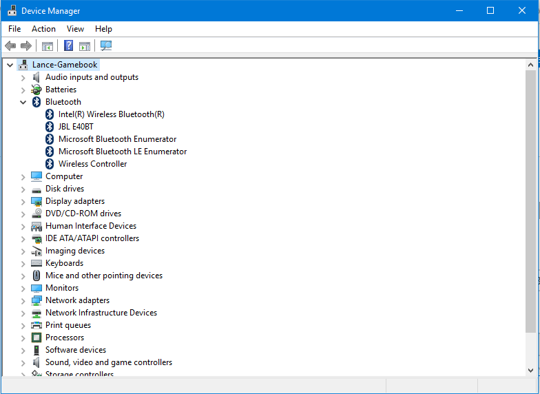 asus bluetooth adapter driver windows 10