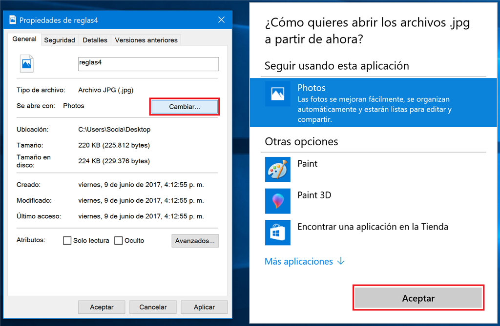 rodear madre lluvia Windows 10 - Problemas para abrir imágenes .jpg. - Microsoft Community
