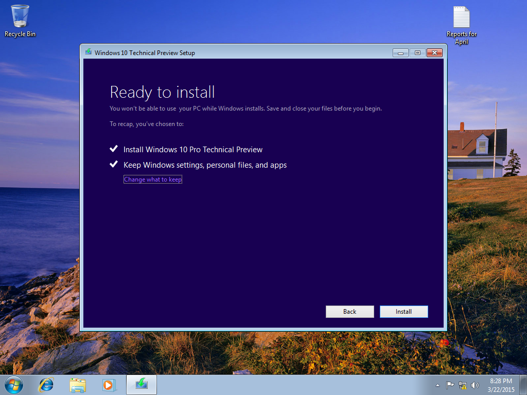 How to: Upgrade from Previous Versions of Windows Using Windows 21