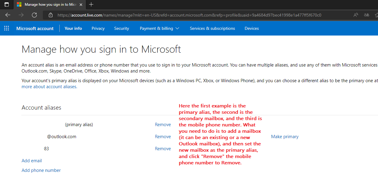 Merge Accounts Microsoft Community 1758
