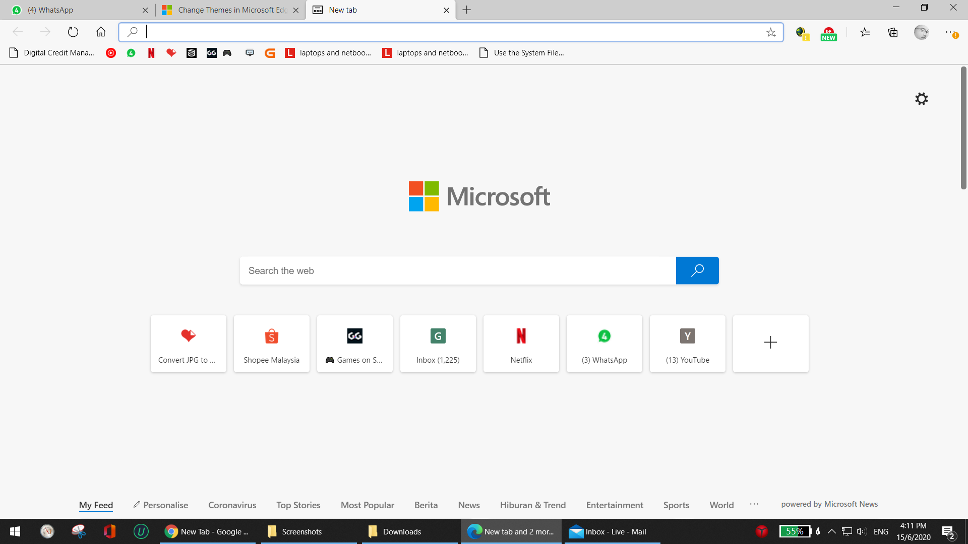 Change Themes in Microsoft Edge - Microsoft Community