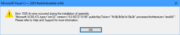 Microsoft Visual C++ 2005 Redistributable Windows 10 Compatibility ...