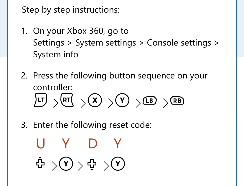 Xbox 360 Master Reset Code: Hướng Dẫn Chi Tiết Cách Khôi Phục Cài Đặt Mặc Định