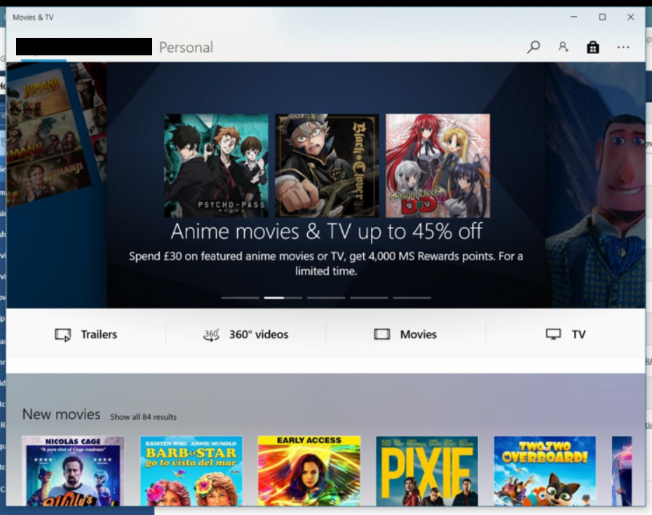 Need To Hide Explore Purchased Tab In Movies Tv App In Microsoft Community