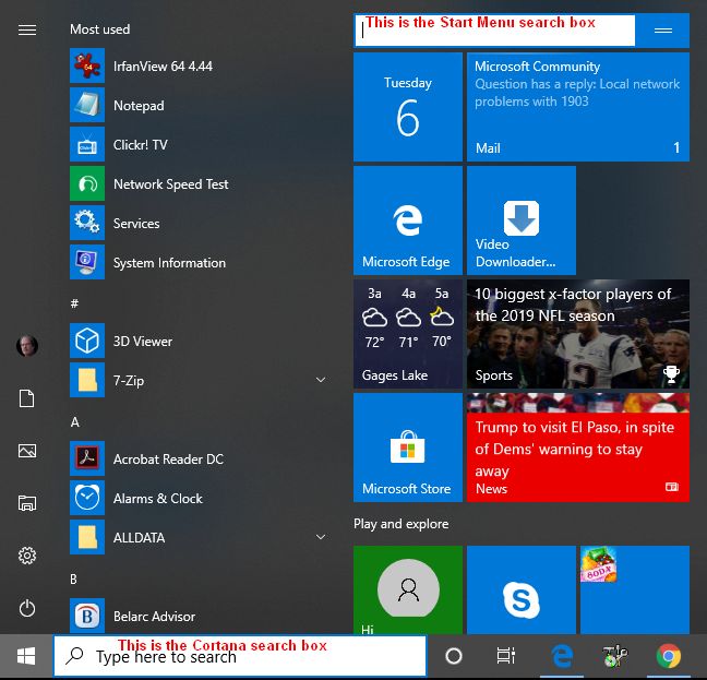 Changing Windows 10 search bar interface/style? - Microsoft Community