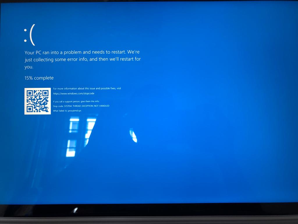 Blue screen after attaching or detaching screen - Surface - Microsoft