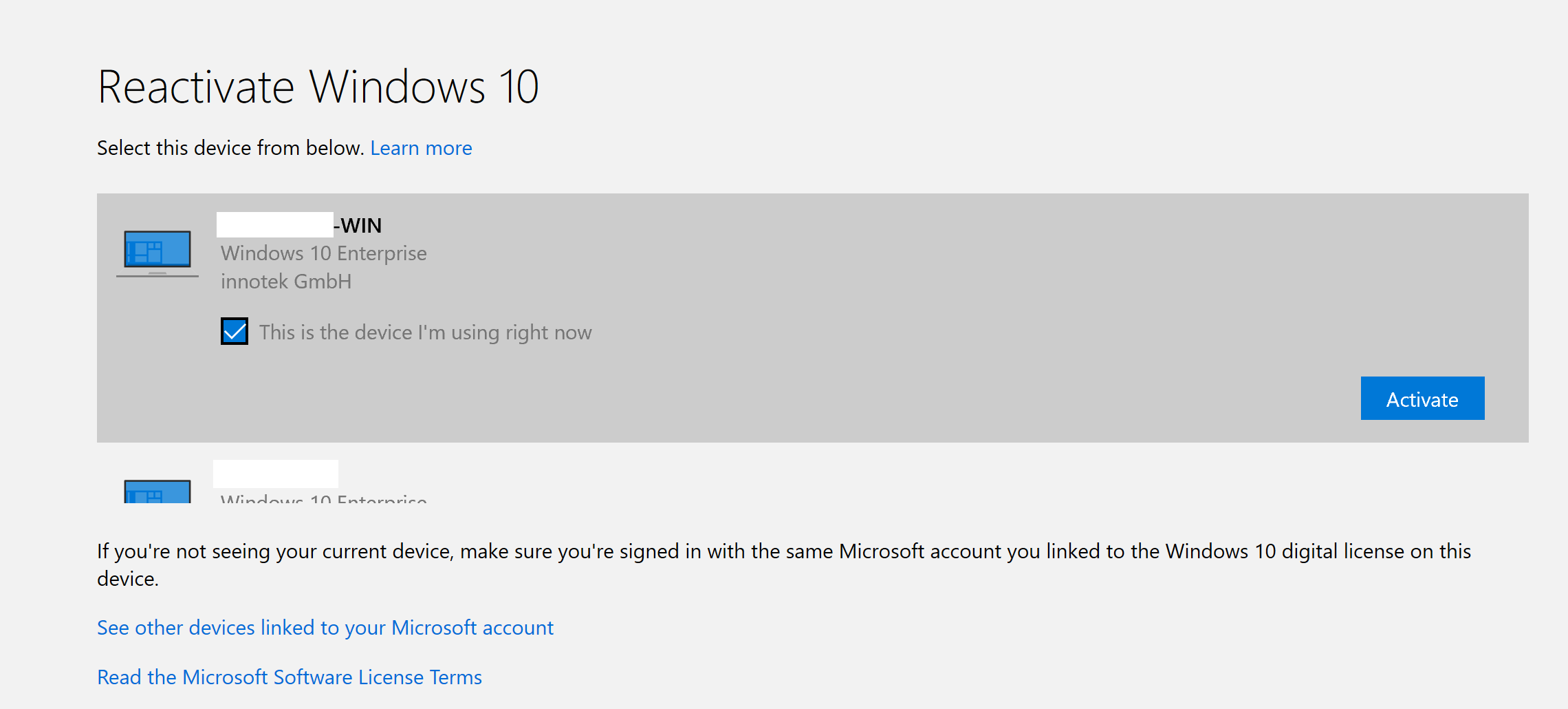 How to know if you can transfer your Windows 10 license to a new -  Microsoft Community