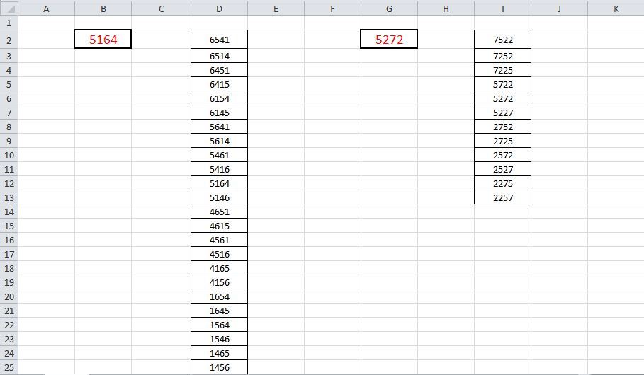 How To Find All The Combinations Of A Number Microsoft Community