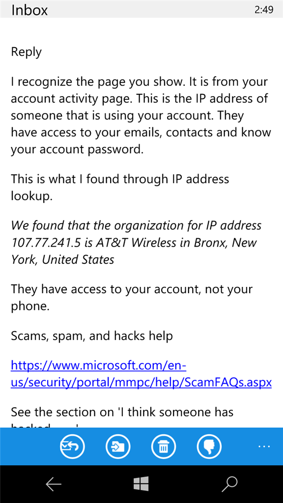 My Ip Address Is Microsoft Community