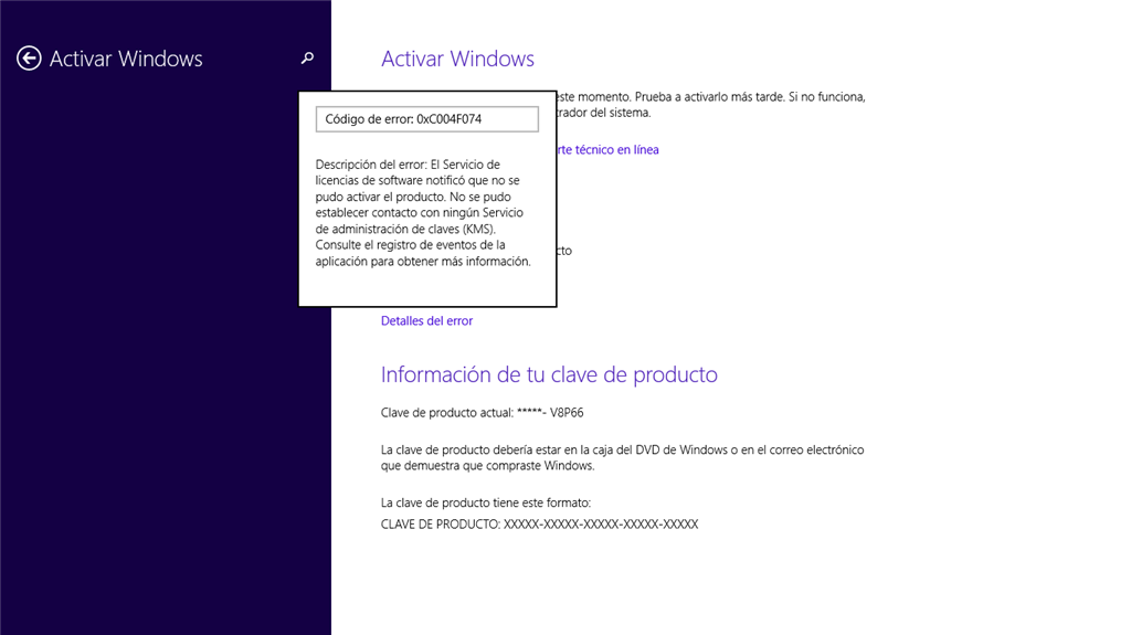 Windows 8 1 No Puedo Activar Windows Microsoft Community