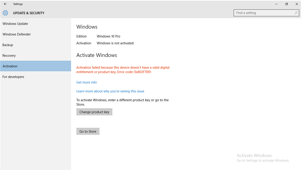 Windows Activation Troubleshooter Is Missing Microsoft Community