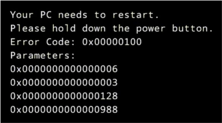 Windows Reboot Black Screen Error Code 0x Microsoft Community
