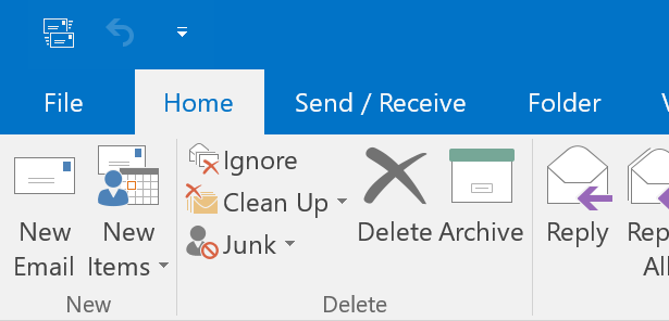 One-click Archiving In Office Outlook 2016 / Windows 10 - Microsoft ...