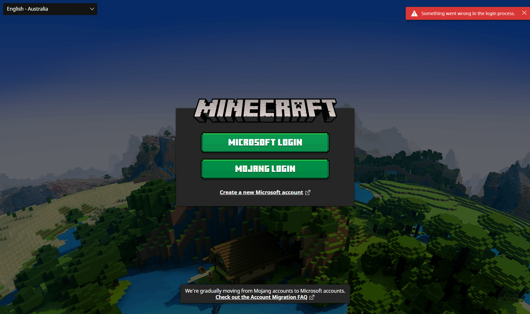 Minecraft.net doesn't work and I just want to change my Mojang account for  a Microsoft account! [Launcher] : r/MinecraftHelp