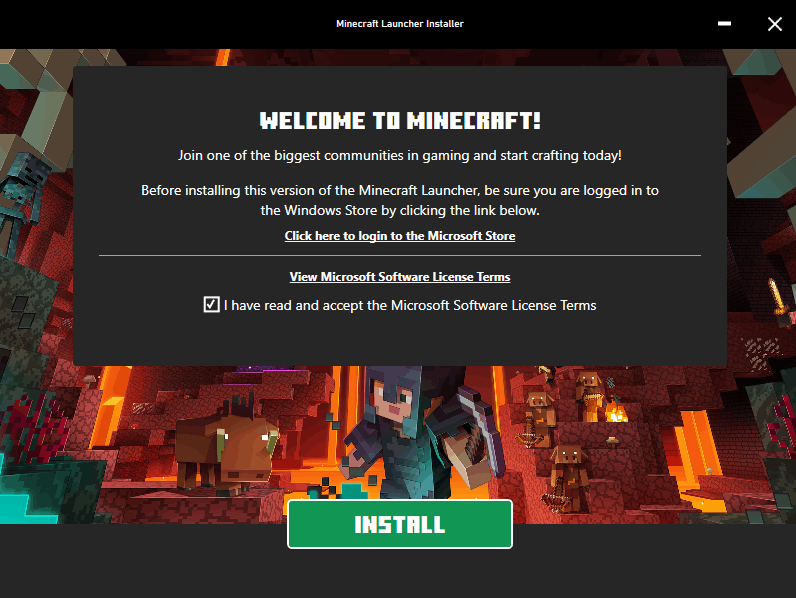 I can't install minecraft launcher on my PC - Microsoft Community