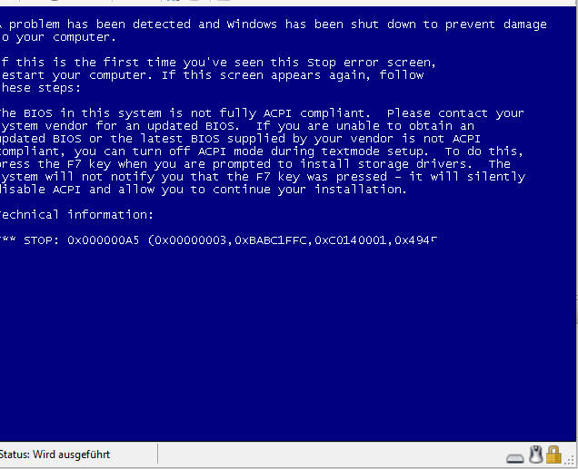 Hyper-V problem since Build 14257 with XP and Win2003 - Microsoft Community