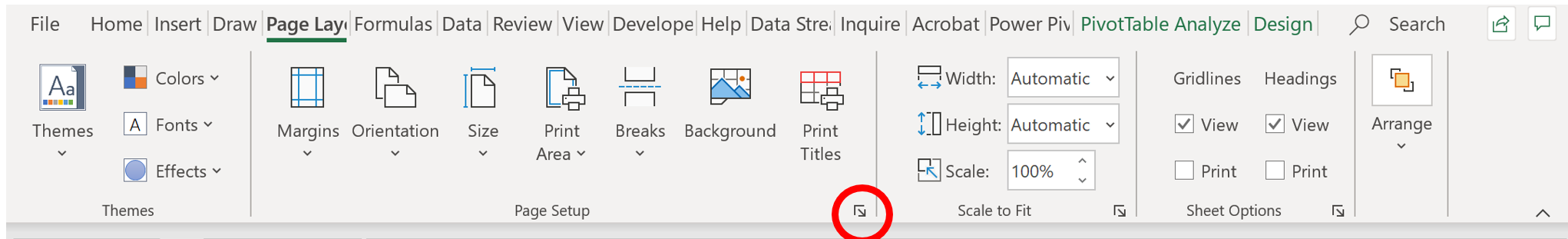 Excel Page Layout Formatting Issues - Microsoft Community