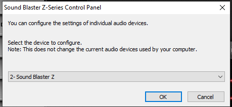 Windows 10 Soundblaster Z Card Not Detected No Speakers Detected Microsoft Community