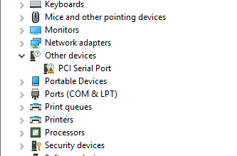 Symbol Port Devices Driver