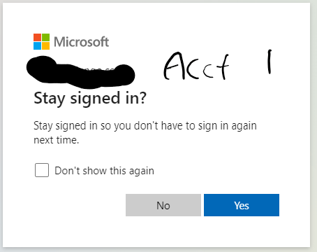 Issue with MS account login with multiple accounts - Microsoft Community