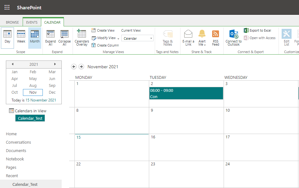 Sorting Order In Sharepoint Calendar View - Microsoft Community