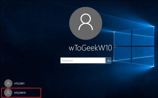 Как поменять аккаунт windows 10