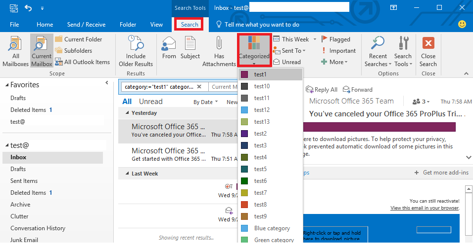 Sort categorized email? - Microsoft Community