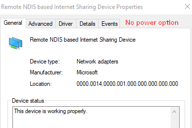 Microsoft remote ndis based internet sharing device driver download