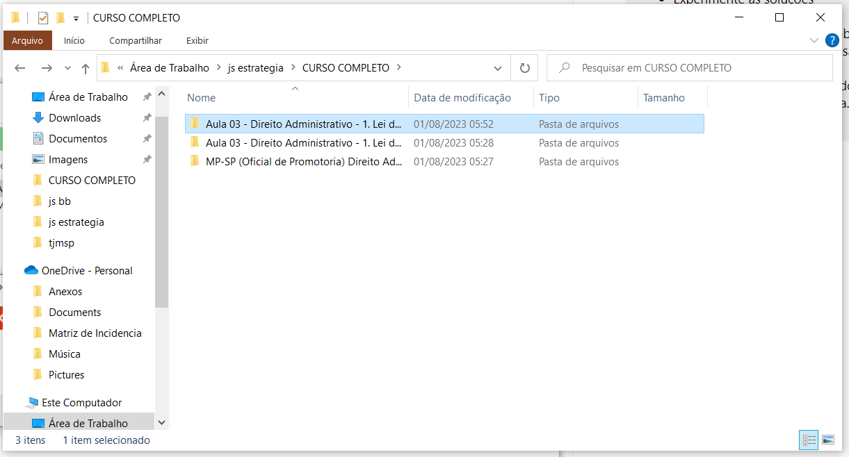 Não consigo deletar arquivos - Microsoft Community