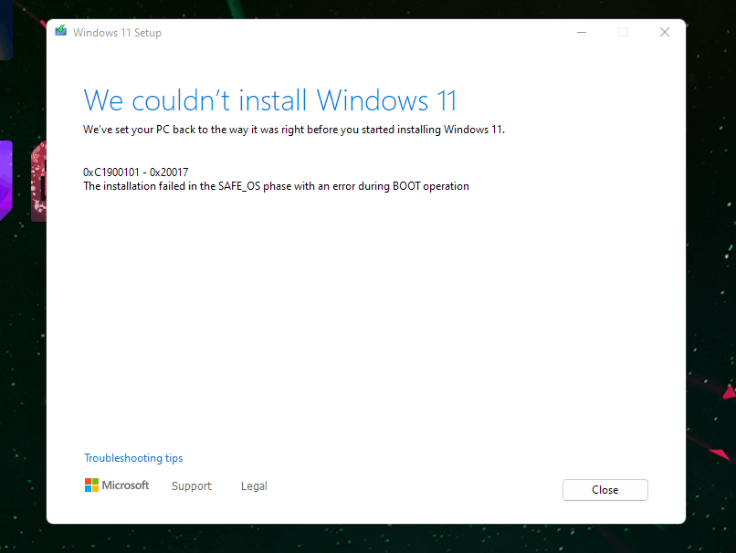 Unable To Update To 22H2 Or Reinstall Windows With Sufficient Disk ...