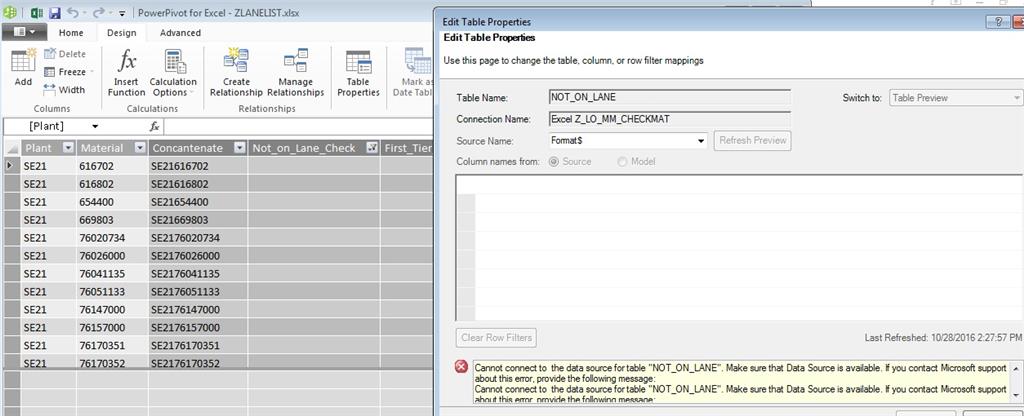 PowerPivot table properties issue - Microsoft Community