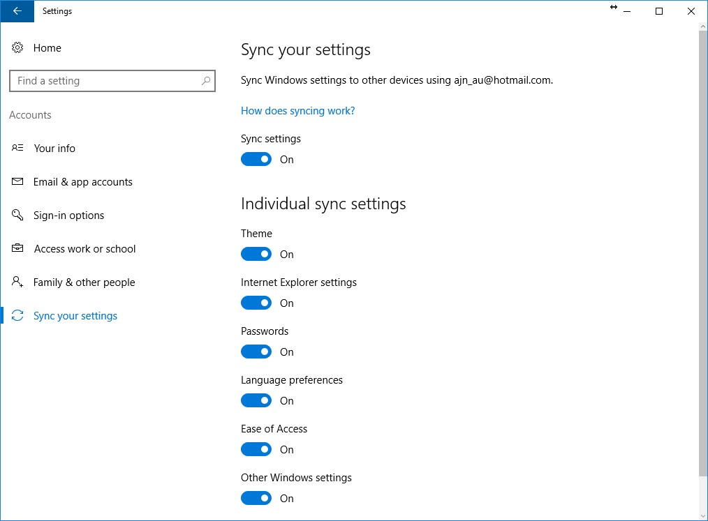 How to delete IE favourites on Windows 10 with IE sync settings on ...