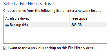 Restore From Backup On External Hard Drive - Microsoft Community