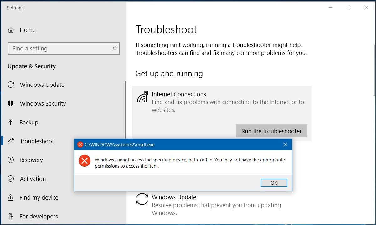 Windows не может получить доступ к. Windows exe. Журнал ошибок Windows 10. Msdt. Please run windows updates