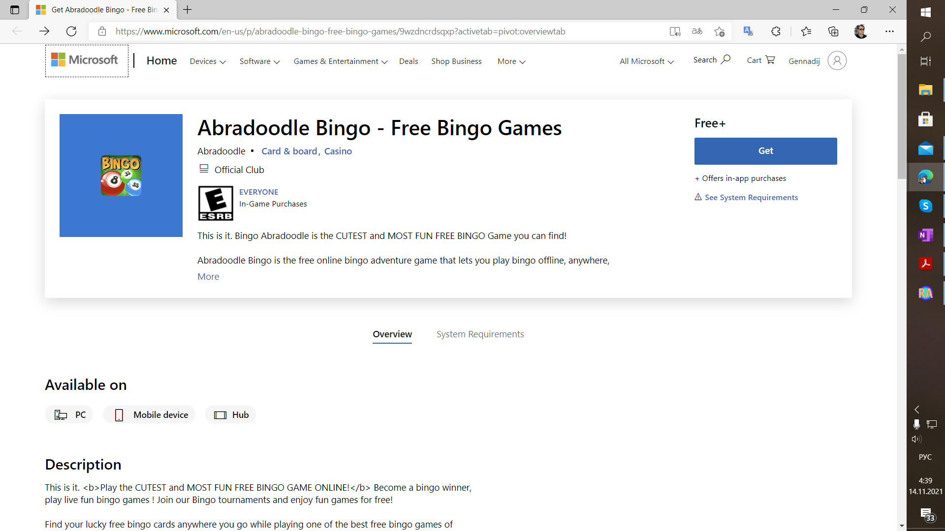 Abradoodle Bingo - Free Bingo Games - Сообщество Microsoft