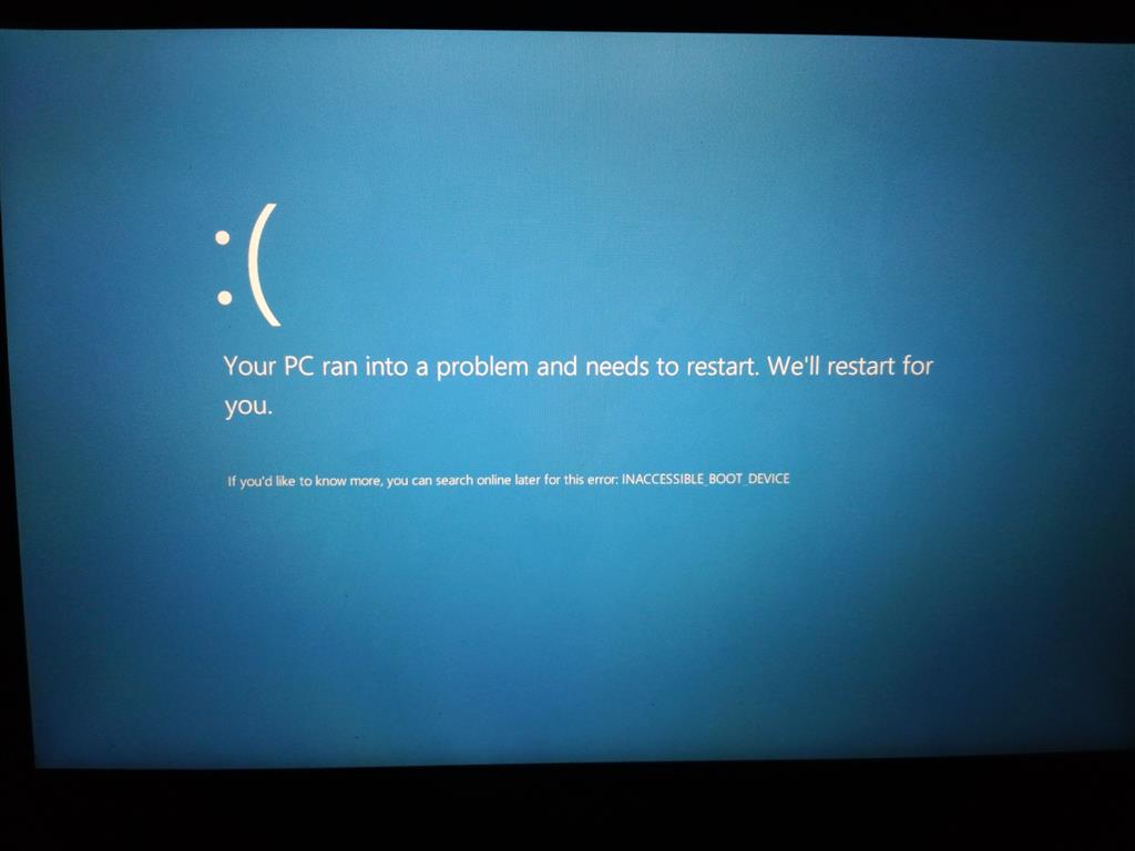 BSOD After Update Windows 10 - Looking For The Solution! - Microsoft ...