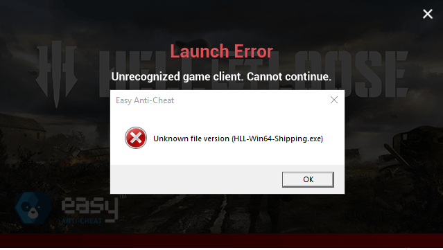 How do i fix easy anti cheat launch error from hell let loose (pc 