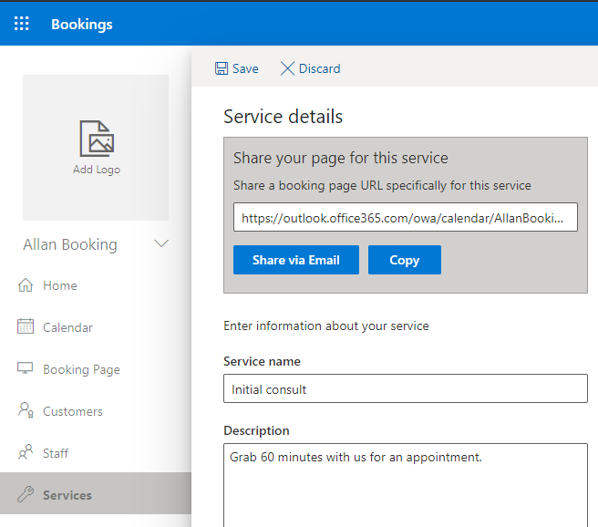 MS Bookings - No Available Apps - Microsoft Community