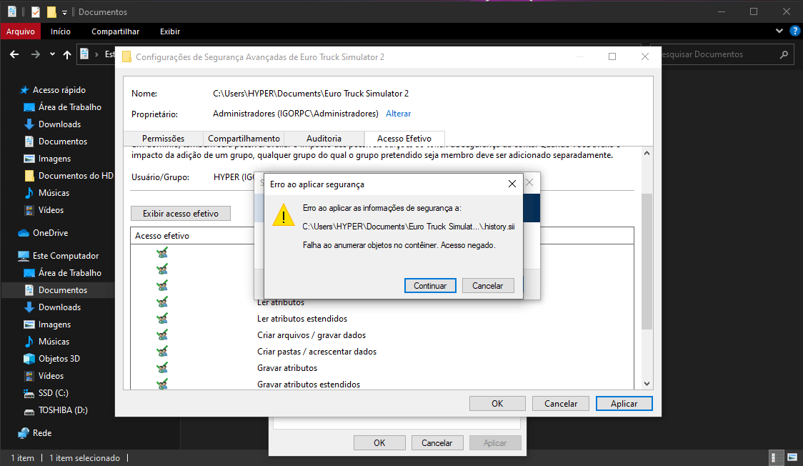 Não consigo excluir pastas mesmo sendo o administrador - Windows 10 - Clube  do Hardware