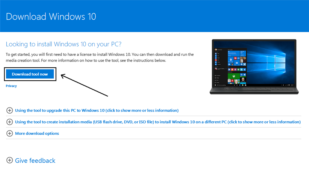 how can you download windows 10 for free