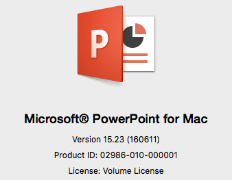 Office 2016 Mac Activation Volume License