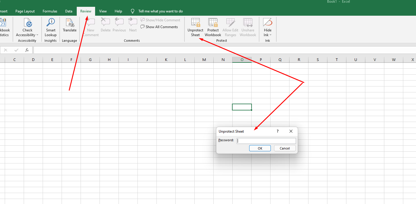 Microsoft Excel sheet is not protected but it states it is. - Microsoft ...