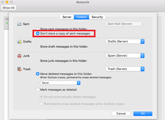 outlook vs mail for mac with gmail