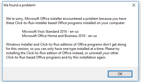 To have to install to run. Were sorry Microsoft Office installer. Microsoft Office click-to-Run что это. Office 16 click-to-Run extensibility component как удалить.