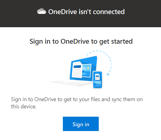 Onedrive sign in discount