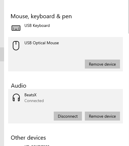 beats x connect to windows 10