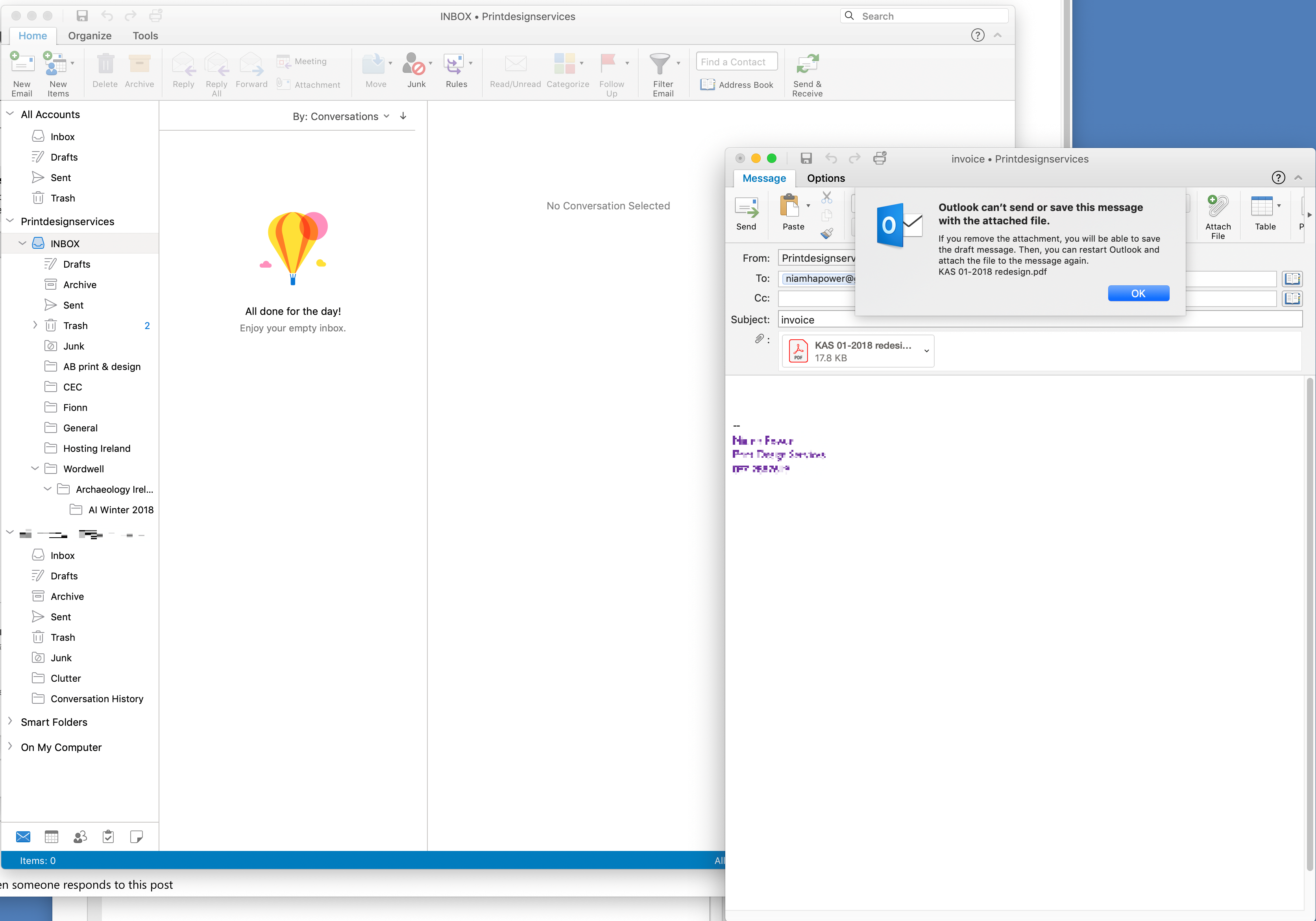 How To Attach A Folder In Outlook 365