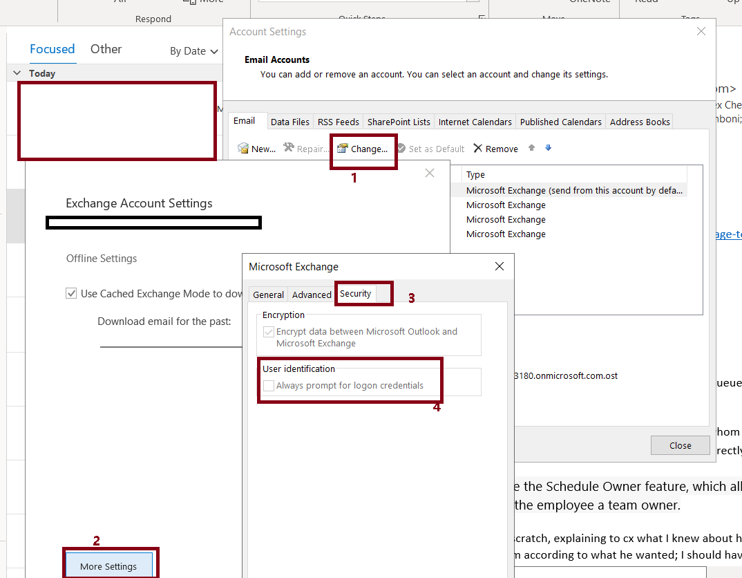 Outlook Continues To Prompt For Credentials - Microsoft Community