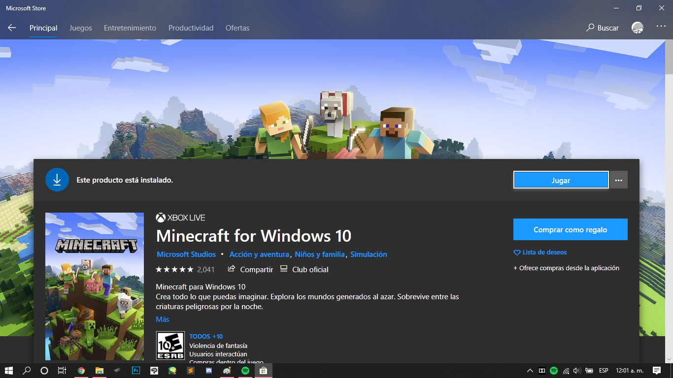 Minecraft retira el soporte a plataformas obsoletas como Windows 10 Mobile