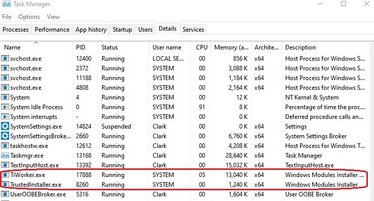 Windows Update Fails With Error 0x800703e6 - Microsoft Community